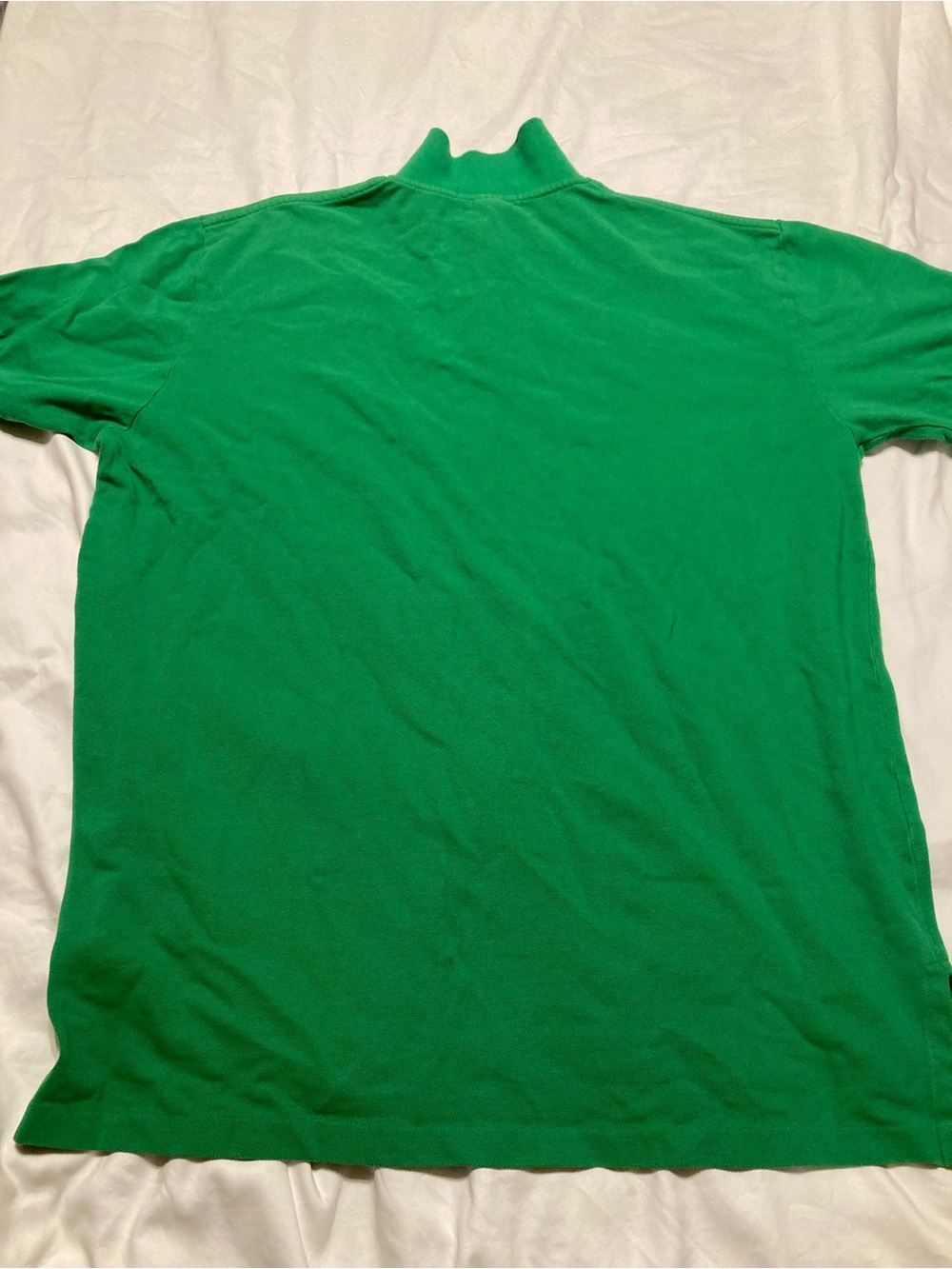 Ralph Lauren Bright Green Polo with Purple Pony - Picture 4 of 5